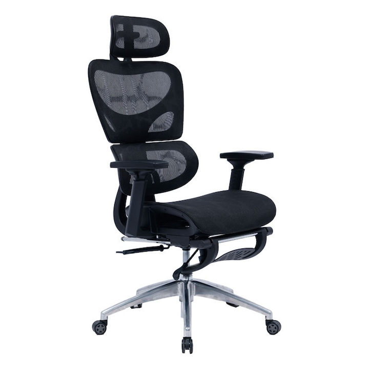 Review pako world Thelonius Negru ergonomic spatar reglabil suport picioare