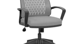 Review Bluering Scaun pivotant Elite ergonomic gri,Cu roti,Cu brate,Mecanism Multi Tilt,120 Kg,Mesh,Asamblare necesara,Gri