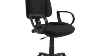 Review SilverHome Scaun pivotant birou ergonomic reglabil spatar negru