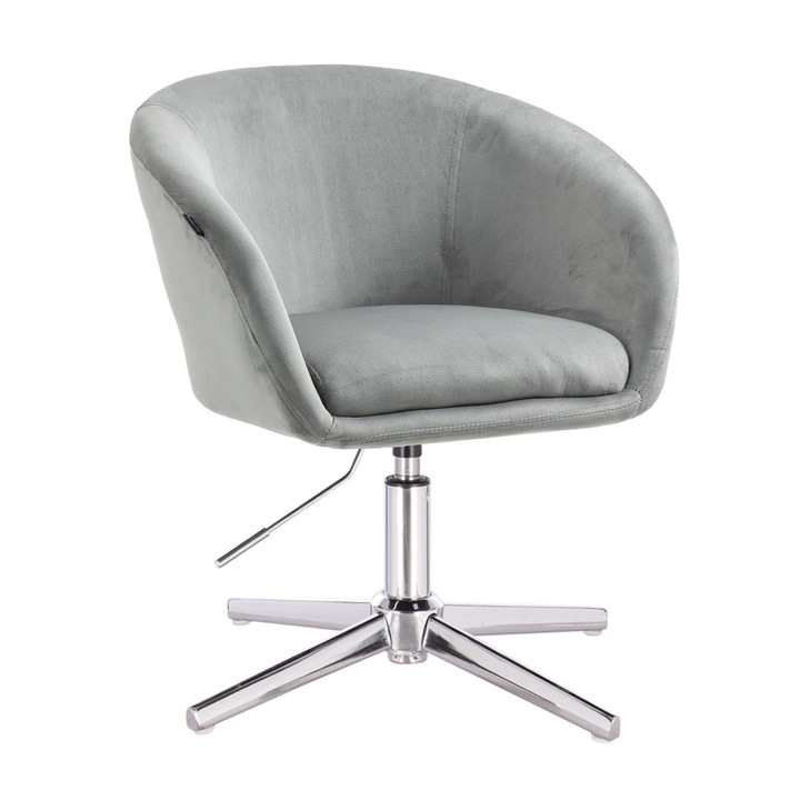 Review Votana HR8326CROSS Scaun birou ergonomic catifea gri 7 Kg
