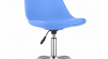 Review Artool Scaun de birou Alba rotativ ergonomic albastru