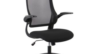 Review Bizzotto Scaun birou Zolder ergonomic negru ajustabil