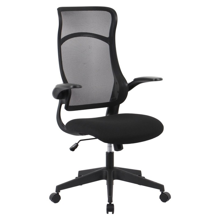 Review Bizzotto Scaun birou Zolder ergonomic negru ajustabil