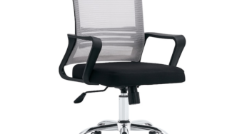 Review Decorer Scaun birou Apolo ergonomic plasa 120Kg bej-negru