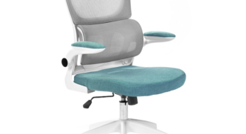 Review Decorer Scaun birou Neomint alb ergonomic reglabil 110kg