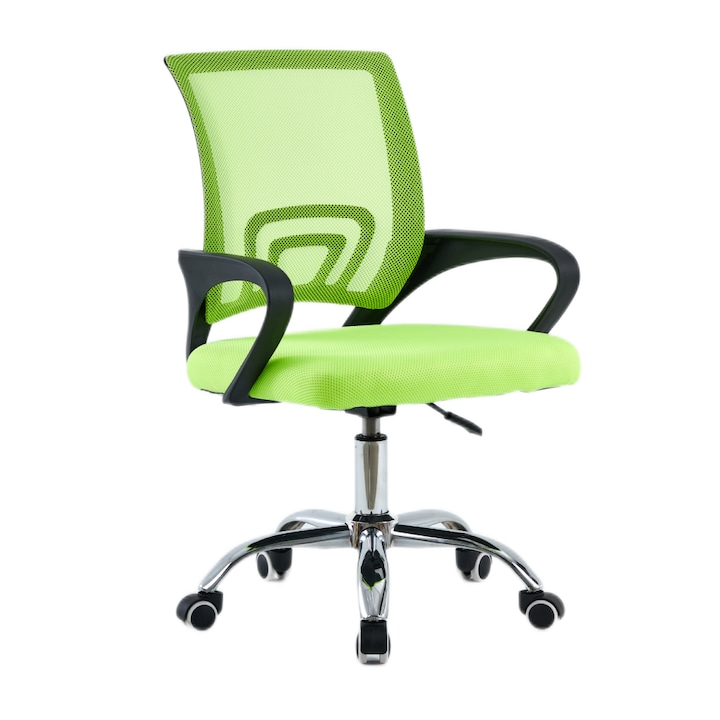 Review OEM Scaun de birou verde negru ergonomic ajustabil 360°