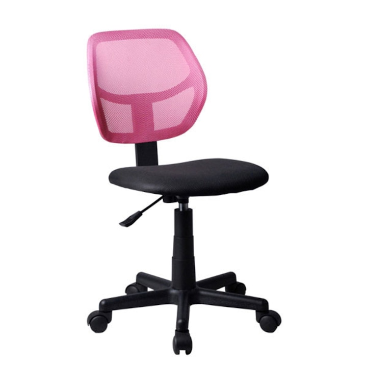 Review Lavish Home Scaun birou ALEX ergonomic Reglabil rotativ 80Kg Textile