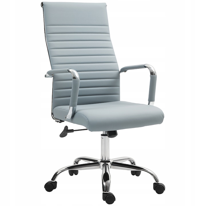 Review Luka Scaun birou Luka ergonomic functie balansare piele ecologica