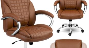 Review Sofotel Scaun birou maro ergonomic piele ecologica