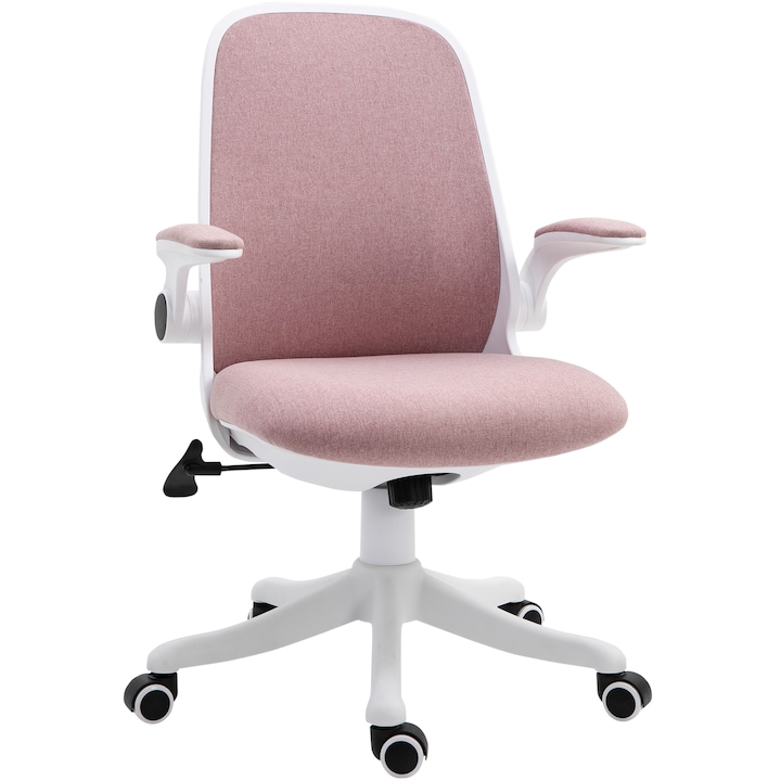 Review Vinsetto Scaun birou balansoar ergonomic reglabil tesatura catifea