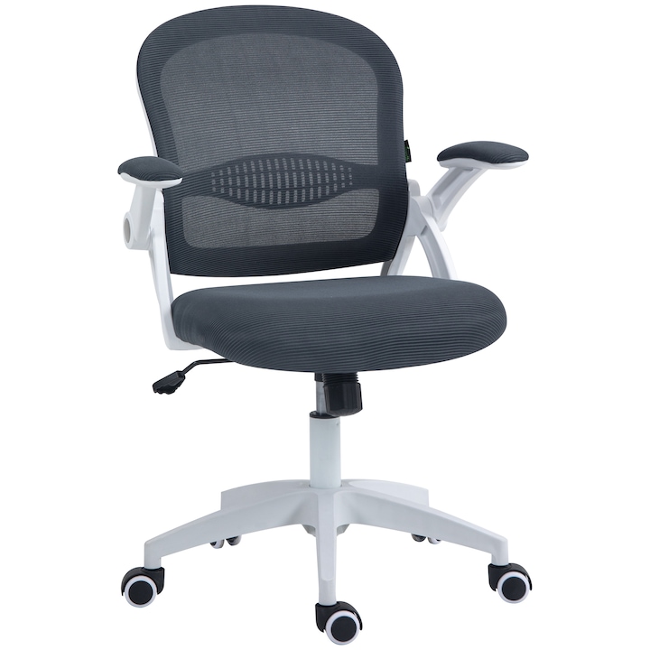 Review Vinsetto Scaun de birou ergonomic spatar plasa reglabil 135kg