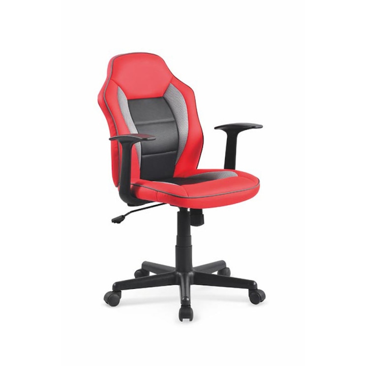 Review Axon AX Fish scaun birou copii ergonomic rosu negru