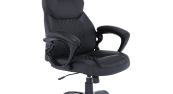 Review Decorer Hevyr Scaun birou ergonomic piele ecologica negru