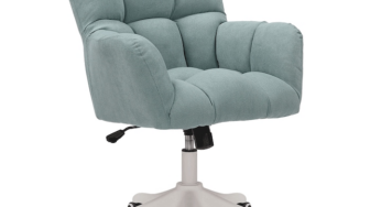 Review Decorer Lorel Scaun birou ergonomic verde menta sezut moale reglabil