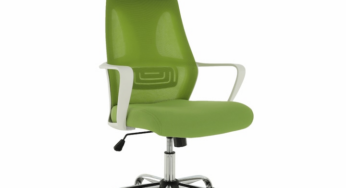 Review Decorer Scaun birou Taxis ergonomic verde alb mecanism balansare 110 kg