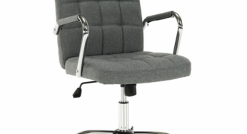 Review Decorer Scaun de birou Morgen ergonomic textil 100 kg gri