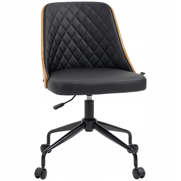Review Luka Scaun birou Luka ergonomic negru vintage reglabil