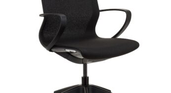 Review QMOBILI Scaun birou VISION BL Negru ergonomic mesh balans