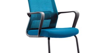 Review RFG REAL FEEL GOOD Smart M Visitor scaune cu suport lombar,spatar cu plasă,material textil si plasa