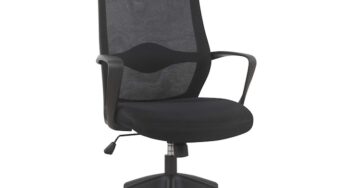 Review RFG Real Feel Good Sven W Negru cu mecanism Tilt spatar mesh suport lombar