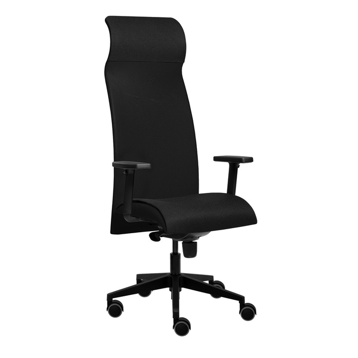 Review Tronhill Solium Executive scaun ergonomic tapiterie textila utilizare birou