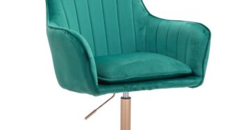 Review Votana HR2022N Scaun birou ergonomic catifea verde
