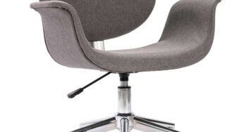 Review vidaXL Scaun de birou pivotant ergonomic gri 110Kg