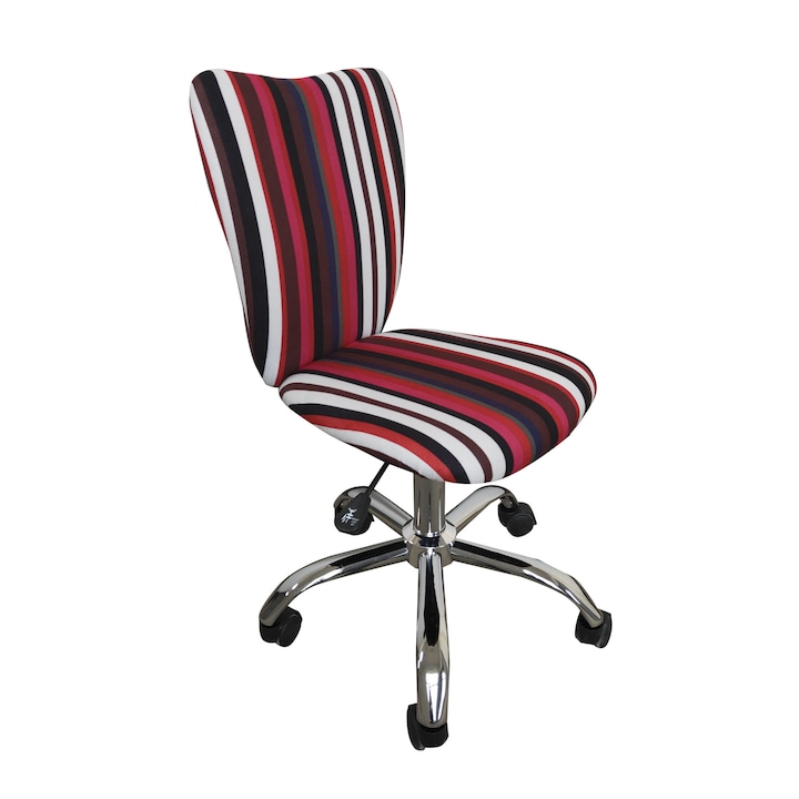 Review Ergonica Scaun birou Helena rotativ inaltime ajustabila baza metalica cromata