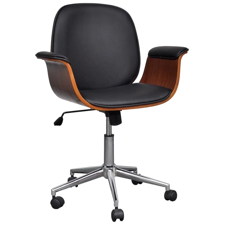 Review Zakito Europe Scaun birou ergonomic piele ecologica rotile reglabil