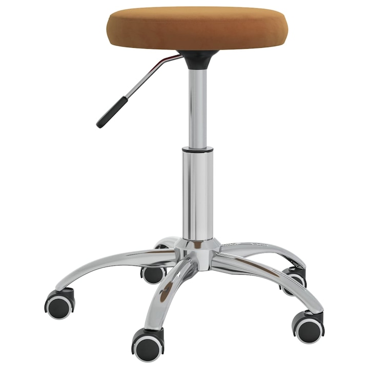 Review vidaXL Scaun birou reglabil catifea maro
