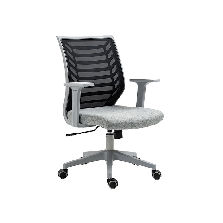 Review Acaju Scaun birou Q-320 ergonomic gri adjustable