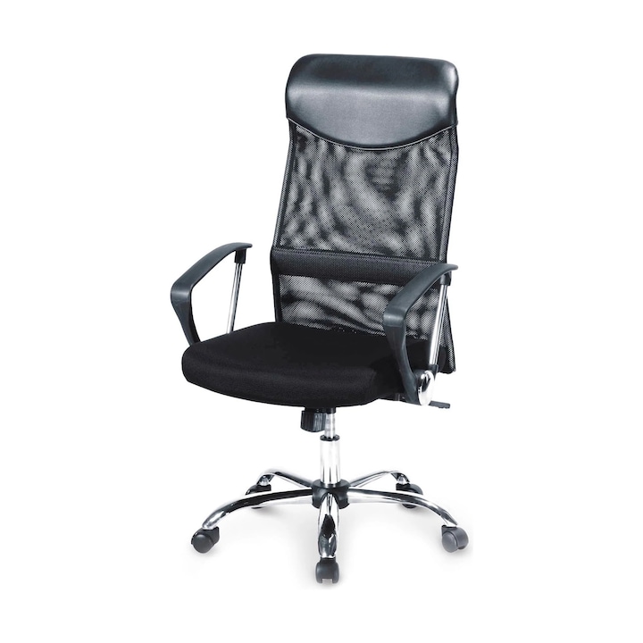 Review Acaju Scaun birou Vire ergonomic reglabil negru