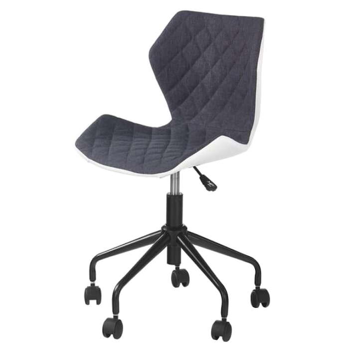 Review Axon AX Marek Scaun ergonomic copii reglabil fara brate piele ecologica gri