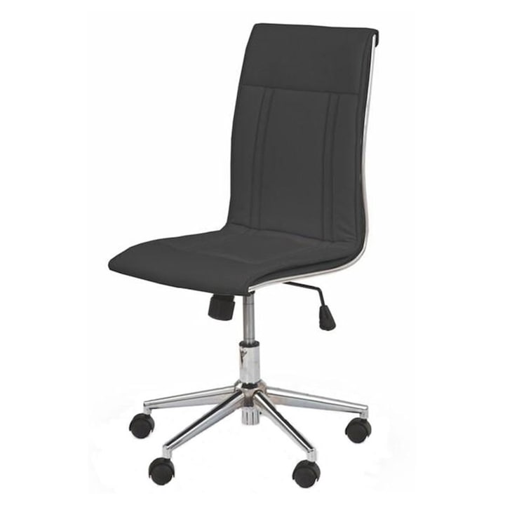 Review Axon AX Polo Scaun birou ergonomic piele ecologica negru