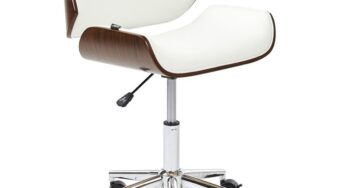 Review Beliani PALATKA Scaun birou ergonomic rotire 360° piele ecologica