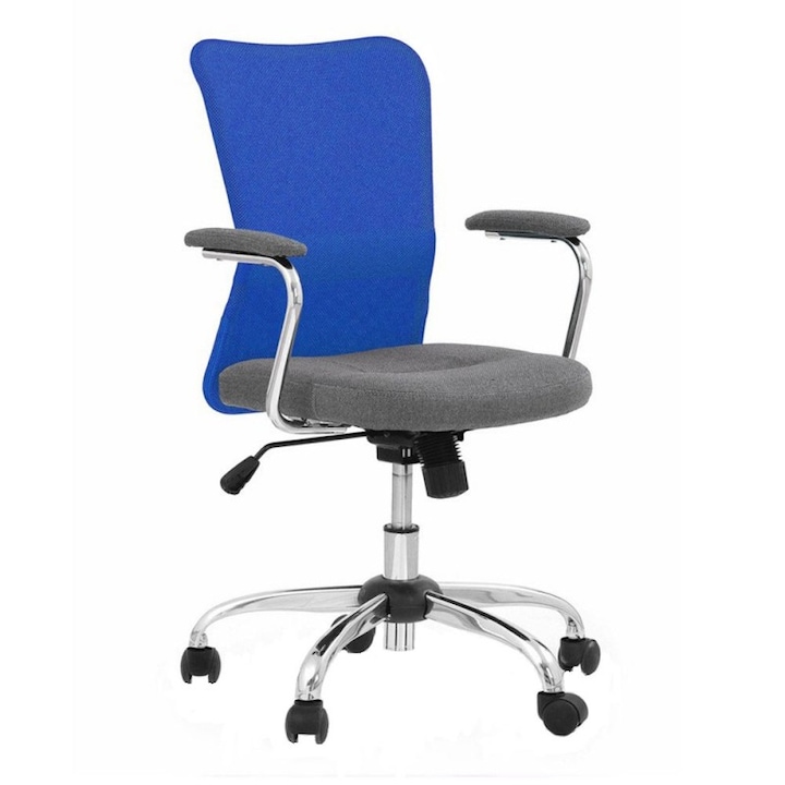 Review Drimus Scaun birou copii HM Andy ergonomic inaltime ajustabila mecanism balansare