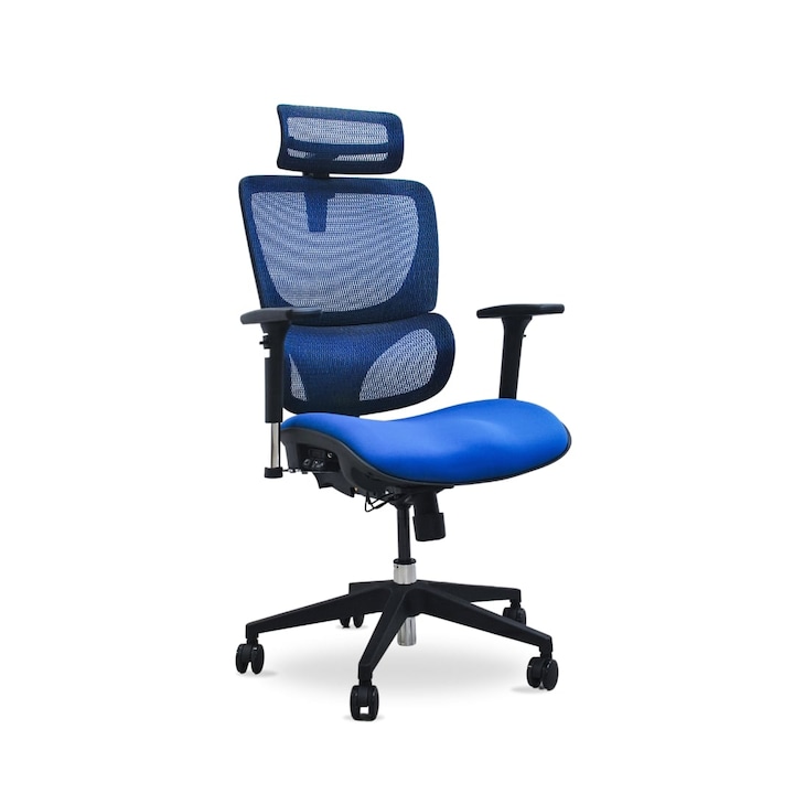 Review MAREN Ergowave Scaun birou ergonomic spatar mesh suport lombar
