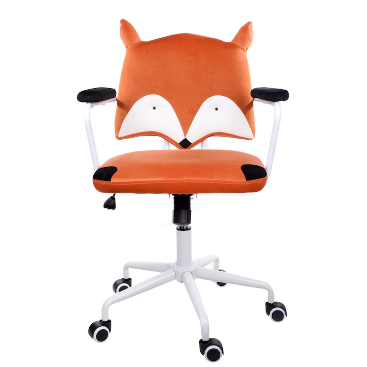 Review Mobplayers Scaun birou copii Vulpita reglabil ergonomic maro