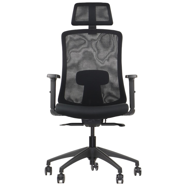 Review STEMA MORTON Scaun pivotant ergonomic ajustabil Negru