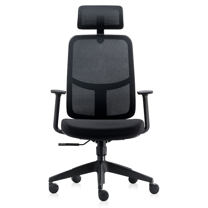 Review Traffic Chairs Scaun ergonomic birou NICE spatar mesh tetiera reglabila mecanism balans