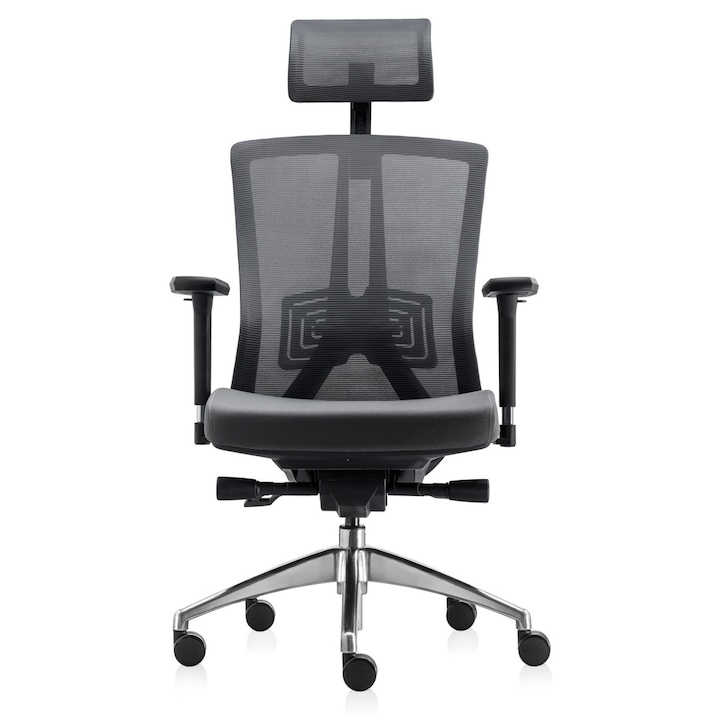 Review Traffic Chairs Scaun ergonomic birou mesh gri
