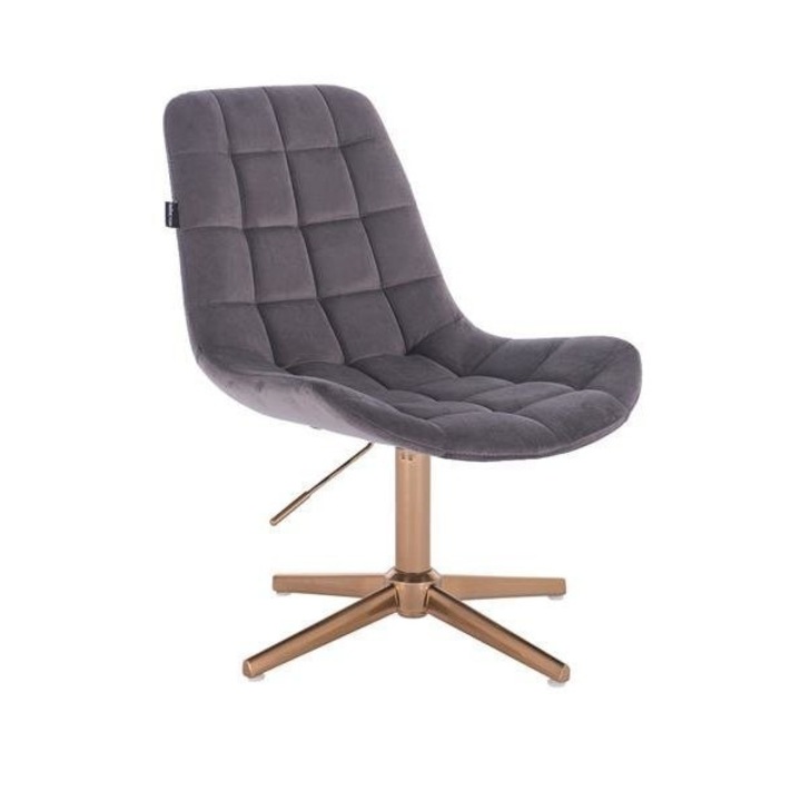 Review Votana HR590CROSS Scaun birou ergonomic catifea grafit ajustabil