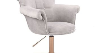 Review Votana HR804CCROSS Scaun birou ergonomic catifea gri ajustabil