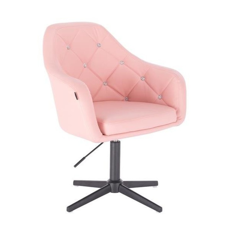 Review Votana HR830CROSS Scaun birou ergonomic piele ecologica roz