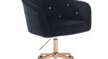 Review Votana HR830K Scaun birou ergonomic spătar ajustabil 120Kg catifea mov