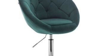 Review Votana HR8516CN Scaun birou ergonomic spatar ajustabil 120Kg catifea verde