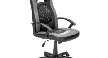 Review Acaju Scaun birou Castano ergonomic reglabil negru