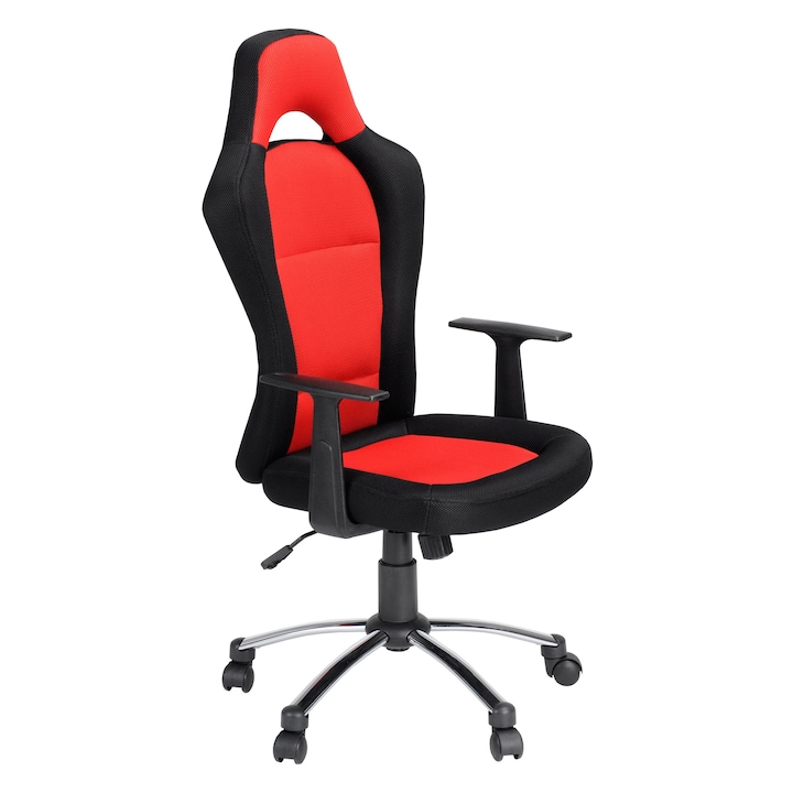 Review Art RED MANILLA scaun birou rotativ cu brate ergonomic