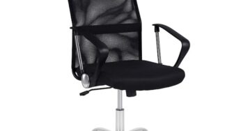 Review DacEnergy Scaun de birou ergonomic cu roti si brate confortabile