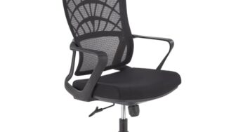 Review Drimus HM Vesuvio scaun birou ergonomic suport lombar mesh